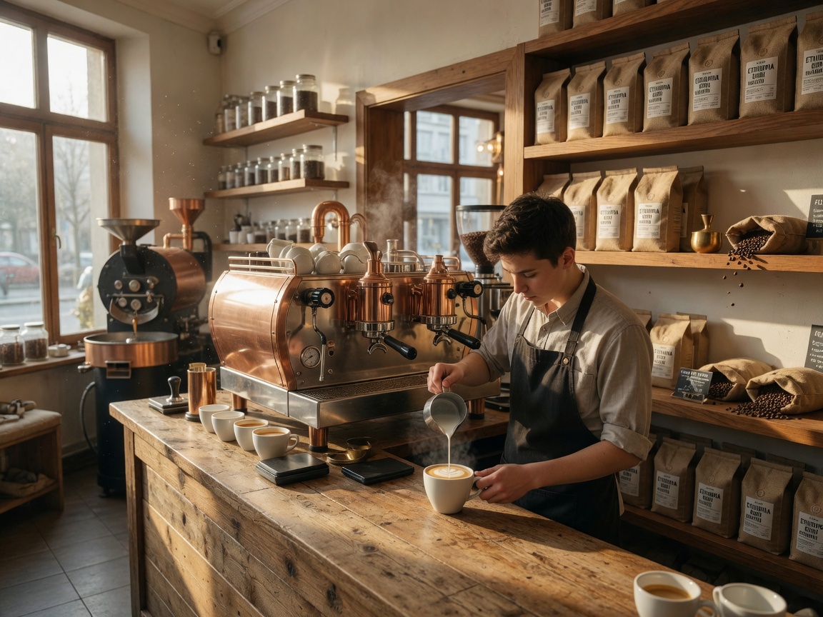 Neighborhood coffee shop